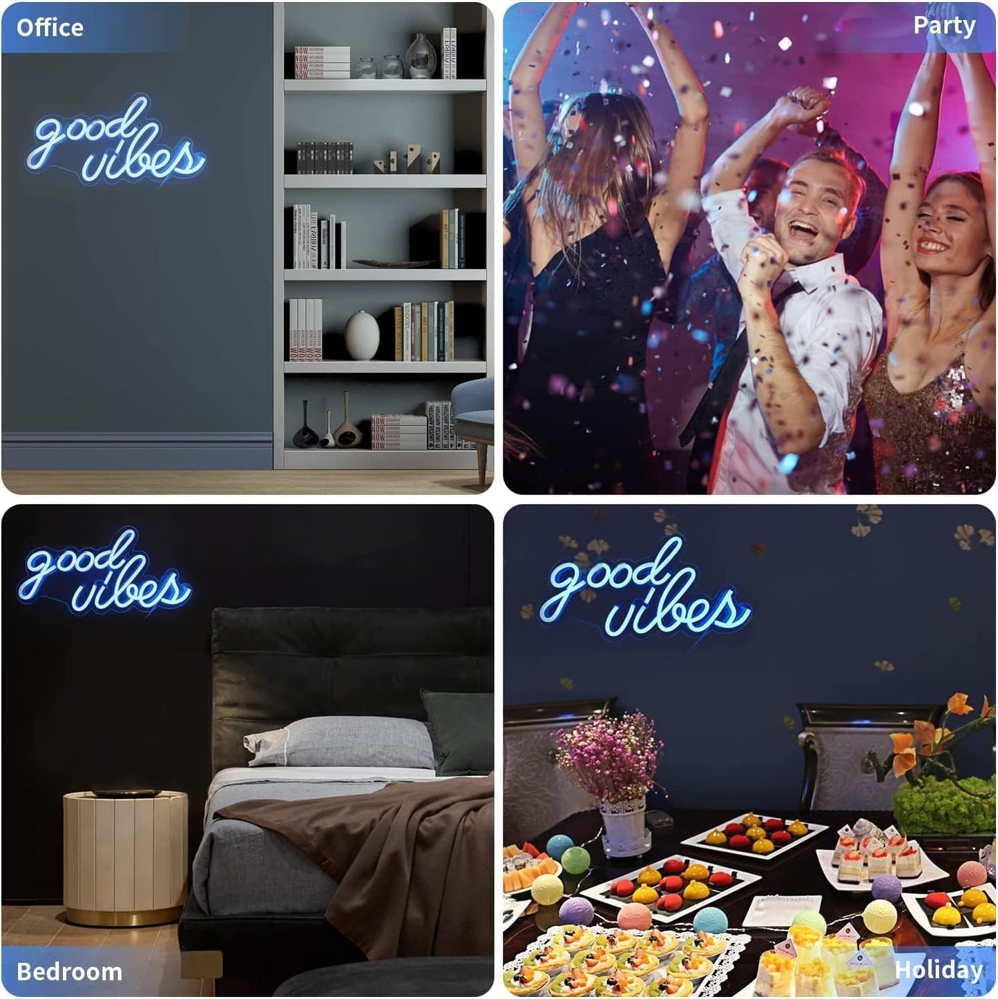 Neon Wall Sign for Room Decor
